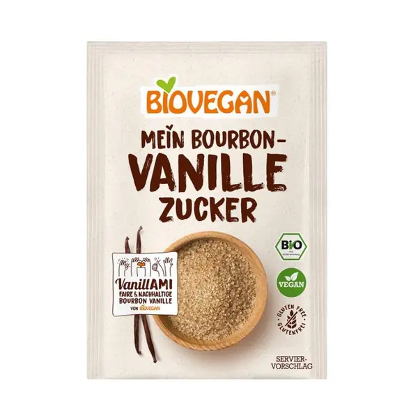 Zahar vanilie bourbon integral nativ fara gluten, eco - 4 xg