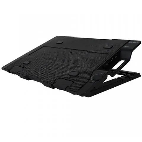 Zalman Zalman Notebook Stand ZM-NS2000 black (up to 17'') HUB-3x USB 2.0