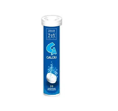 Zdrovit Calciu 300 mg 20 comprimate efervescente