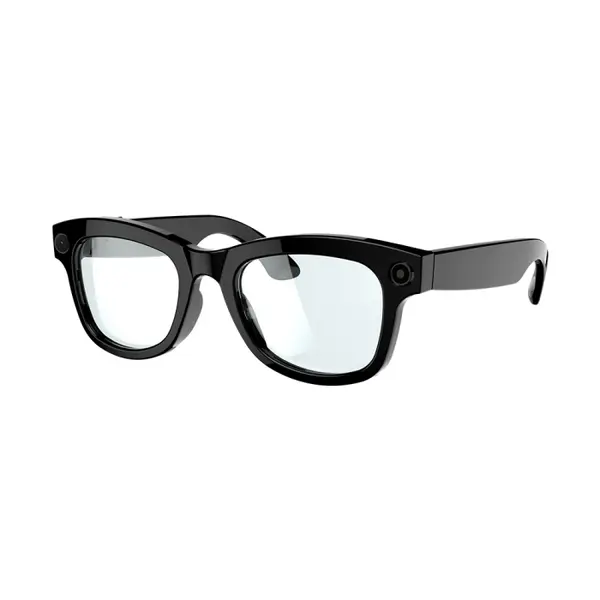 Zeblaze Eyewear Ochelari Inteligenti AI, Lentile Transparente, 1080P, Inregistrare Audio Video, Asistent AI, Traducere, Anulare Zgomot, Control Tactil, Muzica Apeluri, WiFi 5, Incarcare Magnetica