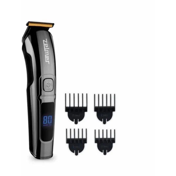 ZELMER Trimmer Zelmer ZMB6000, cu baterie Li-ion, ofera 5 setari de lungime de taiere, Negru