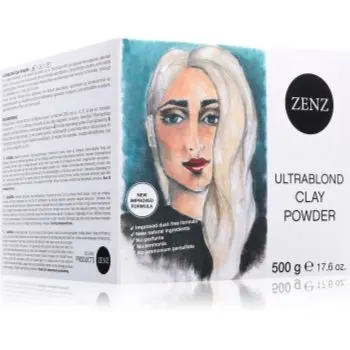 ZENZ Organic Ultrablond Clay Powder pudra decoloranta fără amoniac