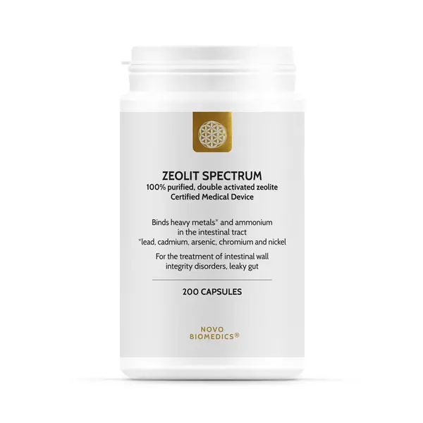 Zeolit Spectrum, 200 capsule, Novo Biomedics