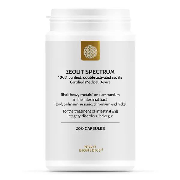 Zeolit Spectrum, 200 capsule, Novo Biomedics