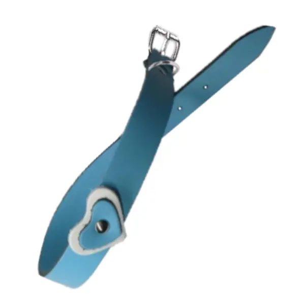 Zgarda Caine Streeetside Inima 1.2/36 cm Albastru Nr 0