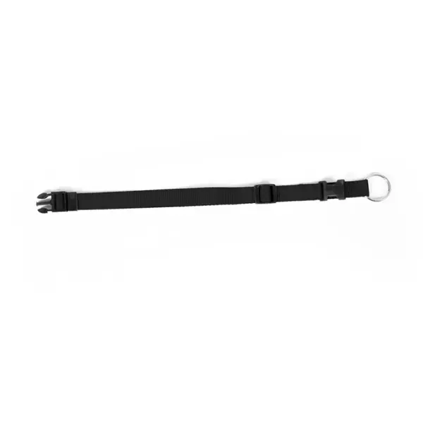 Zgarda chinga reglabila Trixie Neagra S-M 30 - 45 cm 15 mm