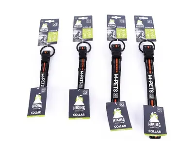 Zgarda HIKING, M-PETS XL, portocalie