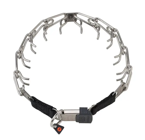Zgarda otel inoxidabil pentru dresaj cu catarama rapida Hermann Sprenger - 52cm
