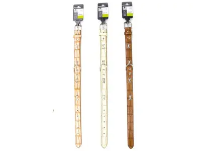Zgarda pentru caini BLING Bone M-PETS, S, 1,6x35 cm