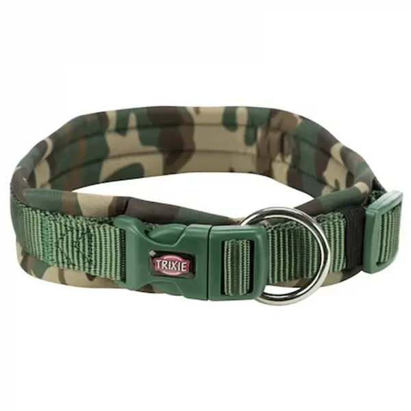 Zgarda Premium Camouflaj M-L 42-48 cm 20mm