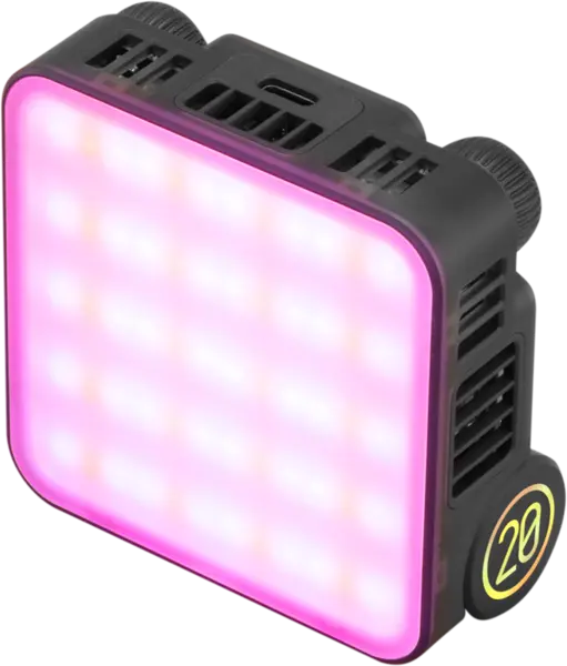 Zhiyun Fiveray M20C RGB Lampa LED Portabila, Putere 20W, Full colour, CCT 2500K-10000K
