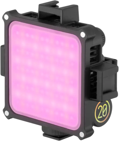 Zhiyun Fiveray M20C RGB Lampa LED Portabila, Putere 20W, Full colour, CCT 2500K-10000K