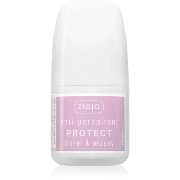 Ziaja Antiperspirant Protect antiperspirant roll-on parfum Floral & Musky 60 ml
