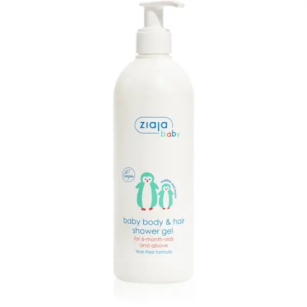 Ziaja Baby gel de dus pentru corp si par 2 in 1 400 ml