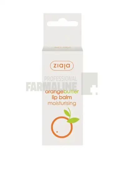 Ziaja Balsam hidratant pentru buze cu unt de portocale 10 ml