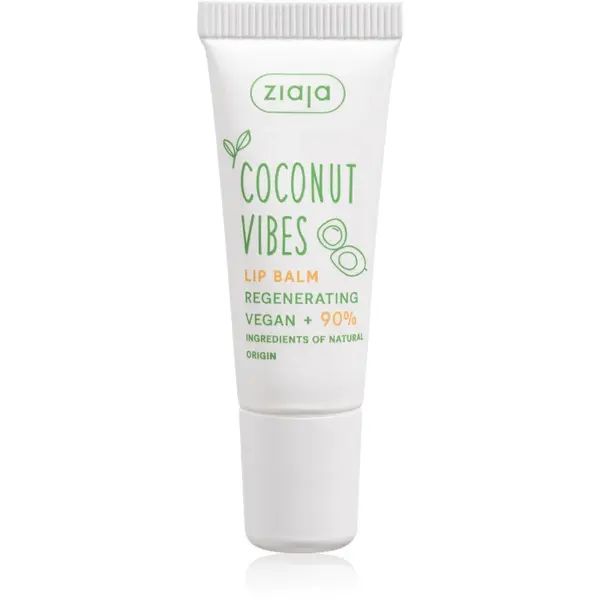 Ziaja Coconut Vibes balsam de buze efect regenerator 10 ml