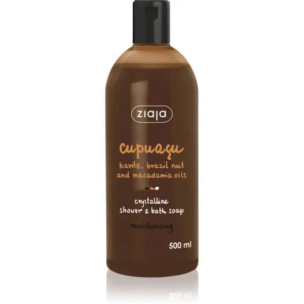 Ziaja Cupuacu gel de duș cristalin și săpun de baie 500 ml