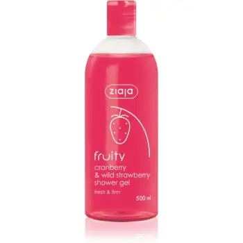 Ziaja Fruity Cranberry & Wild Strawberry gel de dus hidratant