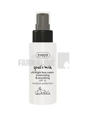 Ziaja Goat's Milk Crema de fata ultra light SPF15 50 ml