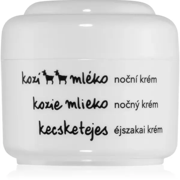 Ziaja Goat's Milk crema de noapte nutritiva pentru tenul uscat 50 ml