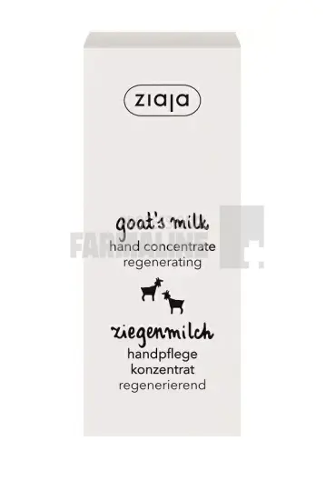 Ziaja Goat's Milk Crema regeneranta pentru maini 50 ml