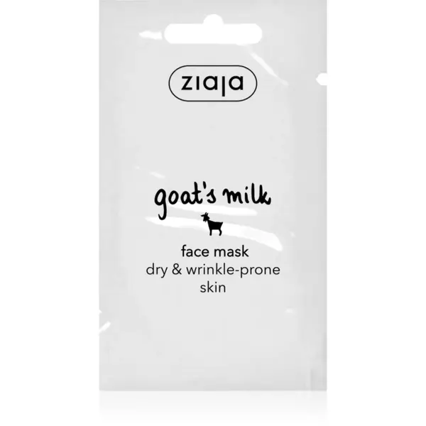 Ziaja Goat's Milk masca pentru tenul uscat 7 ml