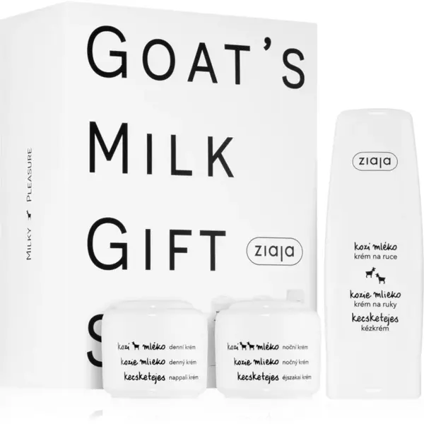 Ziaja Goat's Milk set cadou pentru tenul uscat