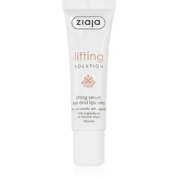 Ziaja Lifting Solution ser cu efect de lifting zona ochilor si a buzelor 30 ml