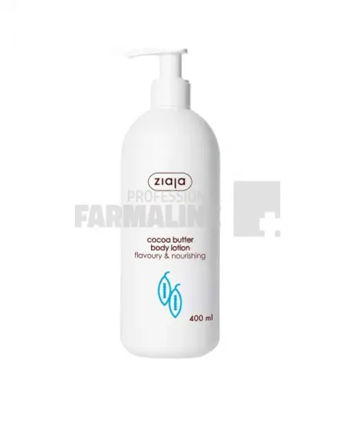 Ziaja Lotiune de corp cu unt de cacao 400 ml
