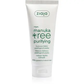 Ziaja Manuka Tree Purifying pasta pentru exfoliere pentru piele normala si grasa