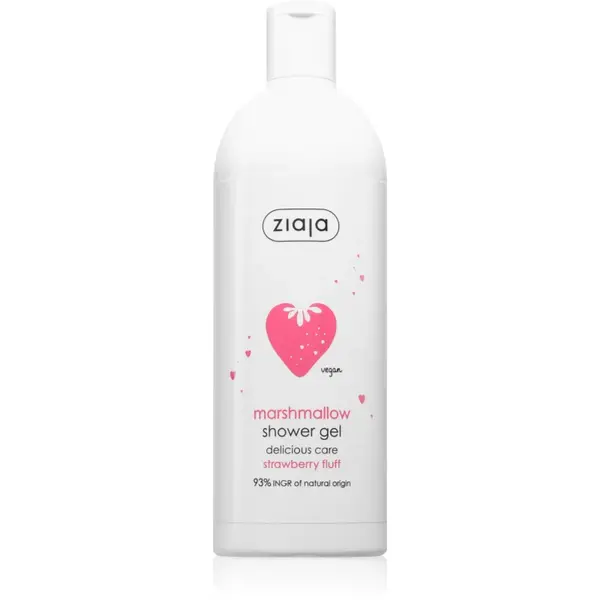 Ziaja Marshmallow gel de duș parfum Strawberry fluff 500 ml