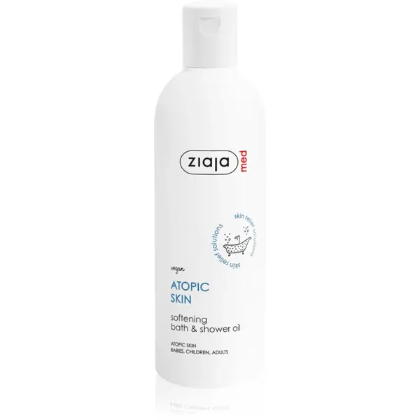Ziaja Med Atopic Skin gel de duș și ulei de baie pentru pielea atopica la copii și adulți 270 ml