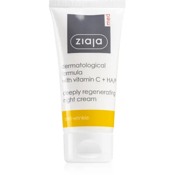 Ziaja Med Vitamin C cremă de noapte antioxidantă cu efect de regenerare 50 ml