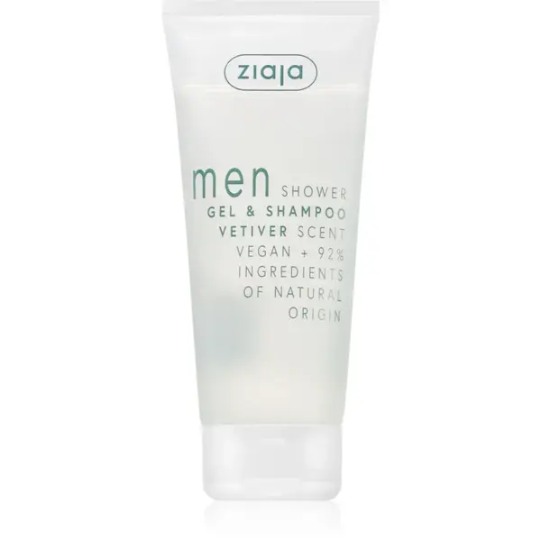 Ziaja Men 2 in 1 gel de dus si sampon pentru barbati Vetiver 200 ml