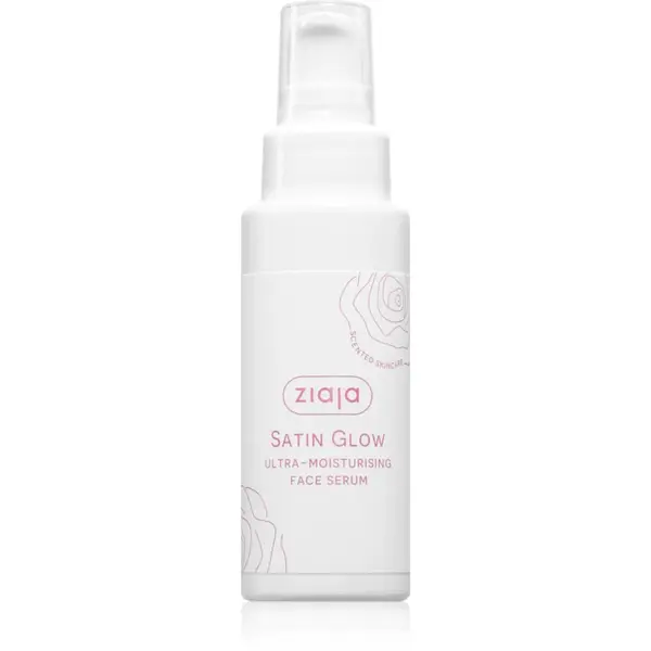 Ziaja Satin Glow Ultra-Moisturising Face Serum ser cu hidratare intensă 50 ml