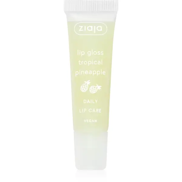 Ziaja Tropical Pineapple luciu de buze de ingrijire 12 ml