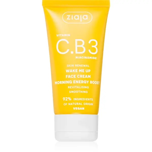 Ziaja Vitamin C.B3 Niacinamide crema de zi energizanta pentru revigorare rapida 50 ml