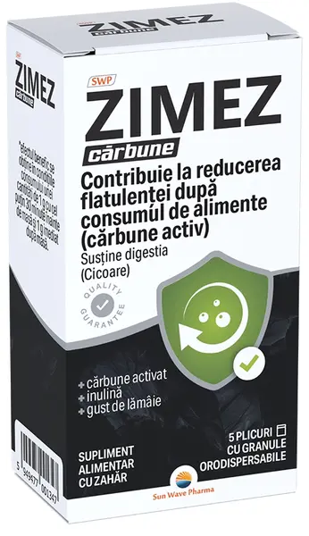 Zimez Carbune, 5 plicuri , Sun Wave Pharma