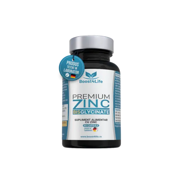 Zinc Bisglicinat Premium 83.35 mg, 60 capsule, Boost4Life