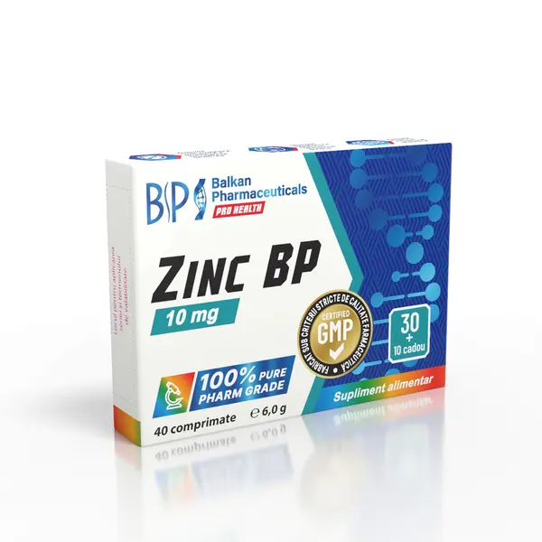 Zinc BP, 100mg, 40 comp.