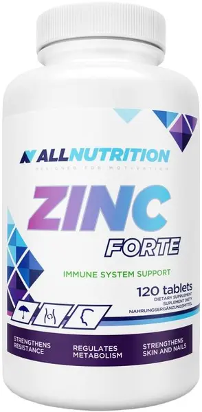 Zinc Forte, 120 tablete, AllNutrition