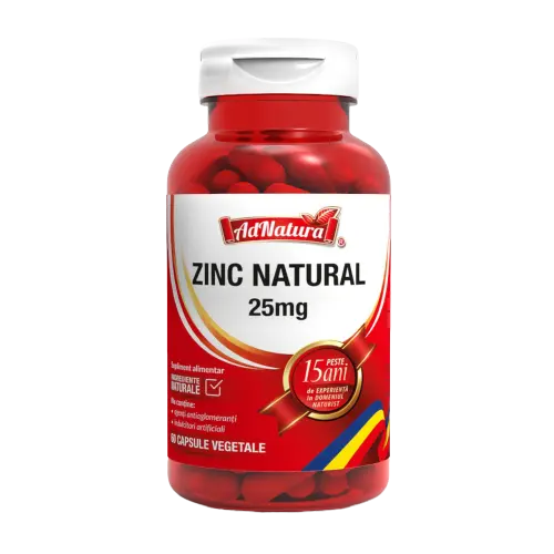Zinc Natural, 60 capsule, AdNatura