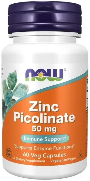 Zinc Picolinate, 50 mg, 60 capsule, Now