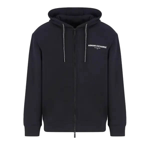 Zip-up hoodie navy blue Xl