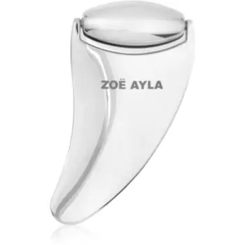 Zoë Ayla 2-in-1 Gua Sha Roller accesoriu de masaj faciale