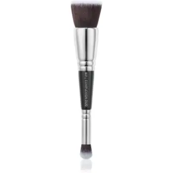 ZOEVA 801 Complexion Duo Brush pensula pentru machiaj fata-verso