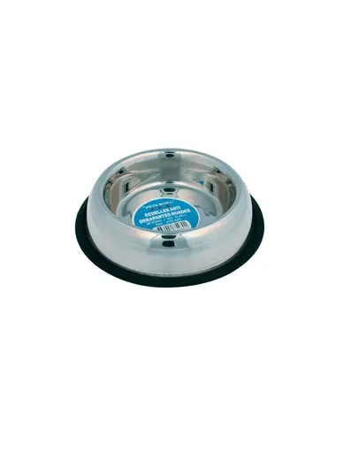 ZOLUX Bol inox pentru caini, cu baza de cauciuc 21 cm
