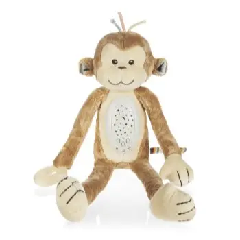 Zopa Plush Sleepy Toy with Projector and Melodies Monkey proiector cu melodie