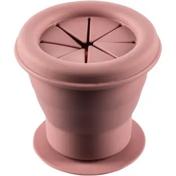 Zopa Silicone Folding Snack Box bol din silicon cu ventuză