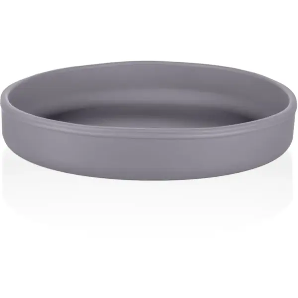 Zopa Silicone Plate farfurie 6 m+ Dove Grey 1 buc
